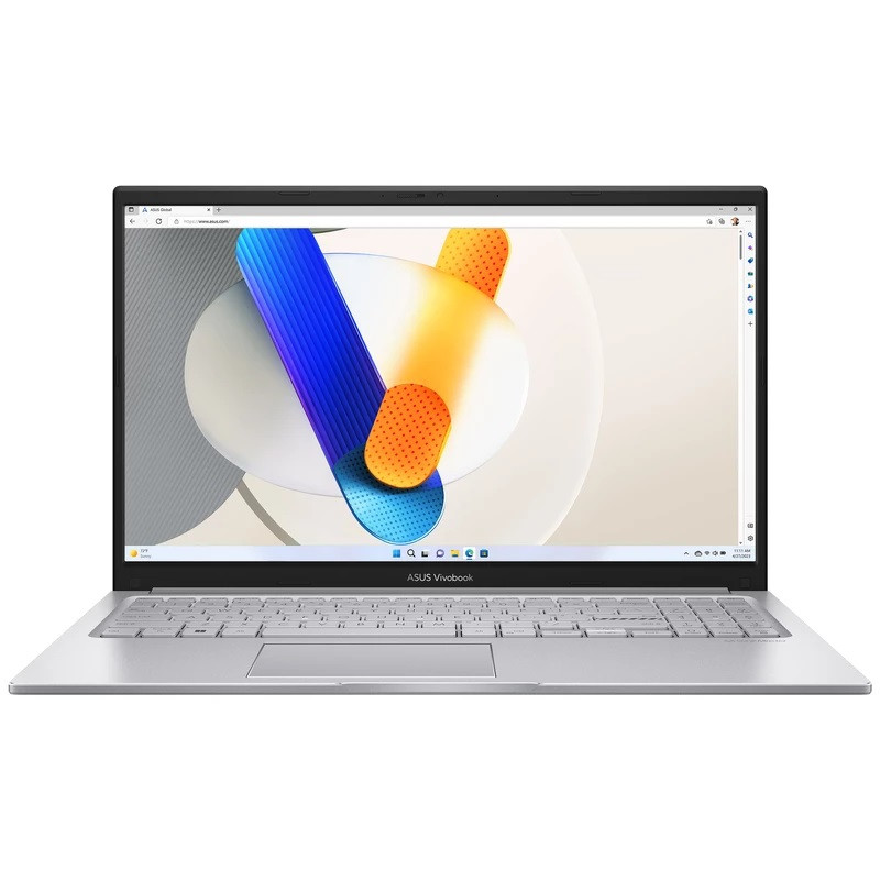 لپ تاپ ایسوس مدل Vivobook 15 F1504VA-NJ828، با پردازنده Core i3-1315U، رم DDR4 4GB با فرکانس 3200MHz، حافظه SSD با ظرفیت 512GB، نمایشگر 15.6 اینچ با وضوح Full HD